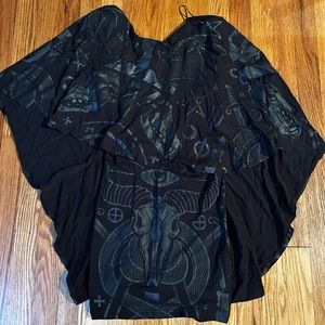 Killstar | Dion Fortune Cape Dress